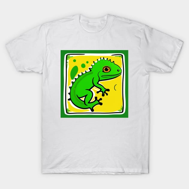 Toddler Boy Gecko T-Shirt by jeanmbart